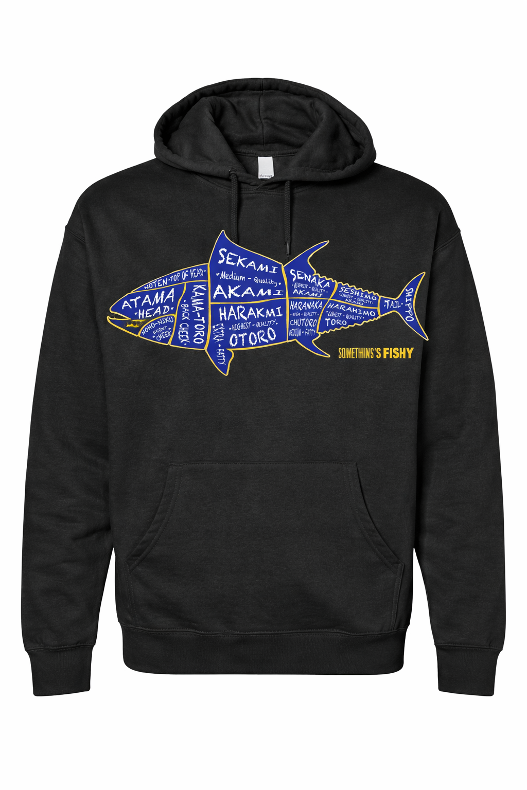 Tuna Cuts Fishing Hoodie